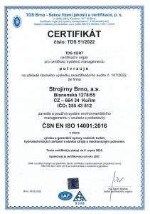ISO 14001 CZ